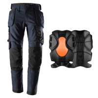 Snickers 6244 AllroundWork Canvas Stretch Trousers Holster Pockets
